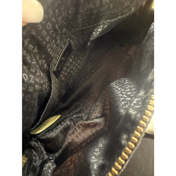 Kate Spade Laurel Way Black Glitter Mini Reiley Satchel 001 Black - Picture 3 of 9